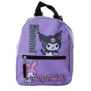 kuromi and my melody mini backpack